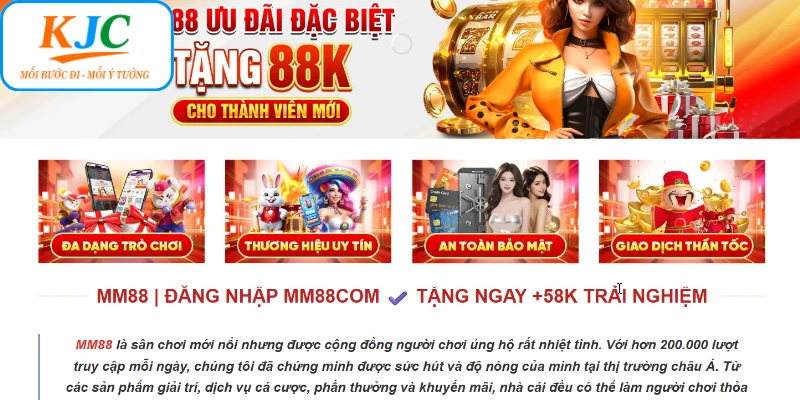 Ý nghĩa chiến lược khi MM88 gia nhập liên minh KJC